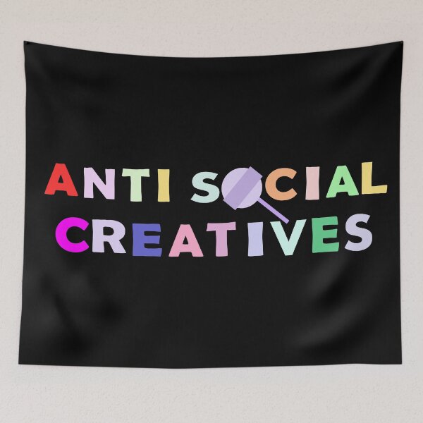 Item preview, ANTISOCIAL CREATIVES LOLLIPOP LOGO designed and sold by Antisocial Creatives.