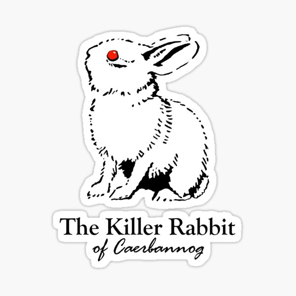 Artikel-Vorschau von Das Killerkaninchen von Caerbannog, designt und verkauft von Meta-Man.