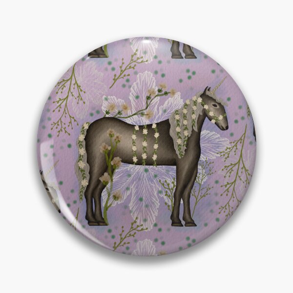 Item preview, The Unicorn (on lavender ground) designed and sold by AmberAzbell.