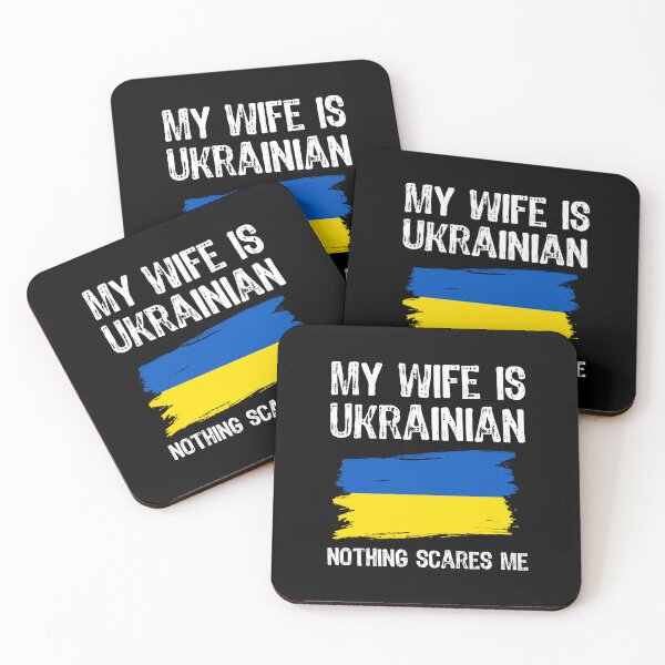 Item preview, My Wife Is Ukrainian nothing scares me designed and sold by maxarus.