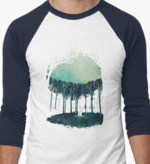 Deep in the forest Men's Baseball ¾ T-Shirt