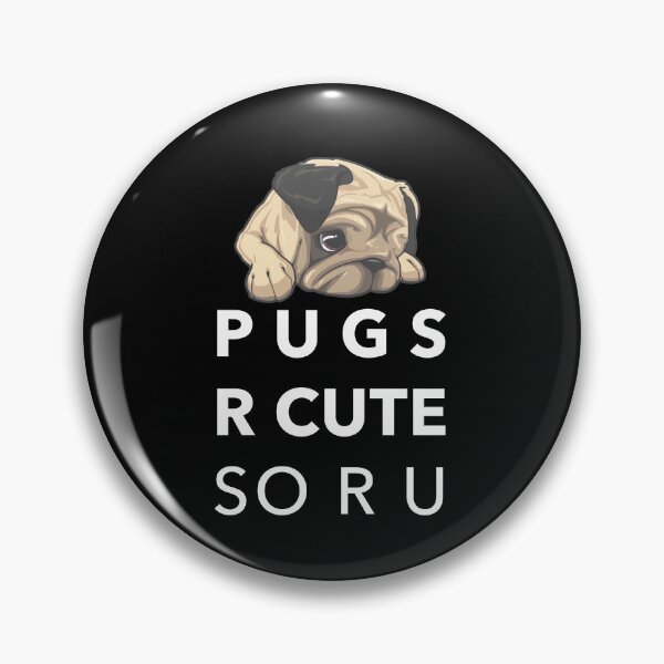 Item preview, Pugs Are Cute designed and sold by LingLing-Me.