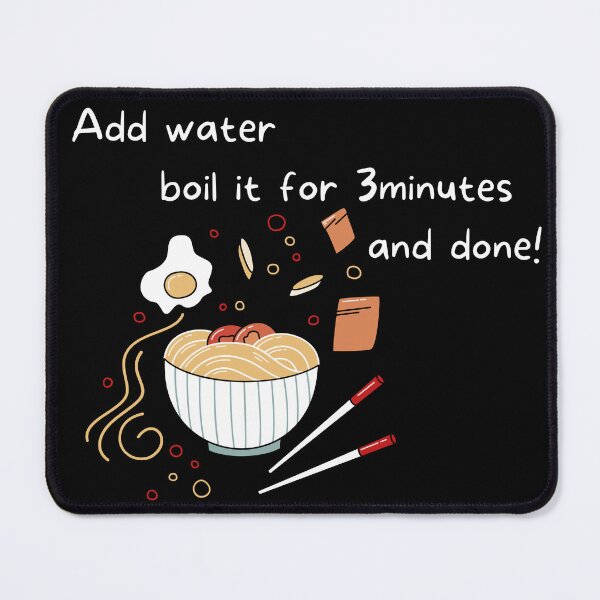 Item preview, Add water, boil it for 3 minutes and done! Your Ramen is ready now! Dark ver. designed and sold by wSmileFlowerw.