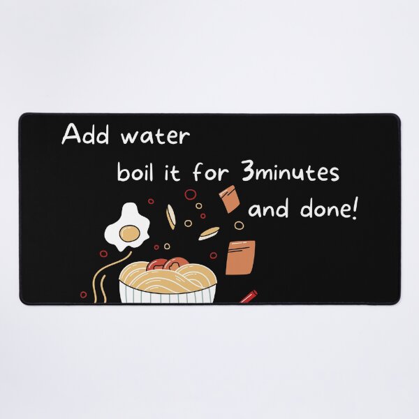 Item preview, Add water, boil it for 3 minutes and done! Your Ramen is ready now! Dark ver. designed and sold by wSmileFlowerw.