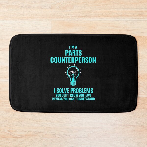 Item preview, Parts Counterperson T Shirt - I Solve Problems Gift Item Tee designed and sold by watkinsmat.