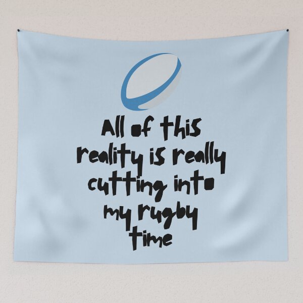 Item preview, All Of This Reality Is Really Cutting Into My Rugby Time designed and sold by AliSupply.