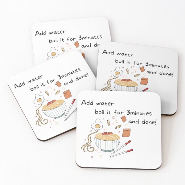 Item preview, Add water, boil it for 3 minutes and done! Your Ramen is ready now! Light ver. designed and sold by wSmileFlowerw.
