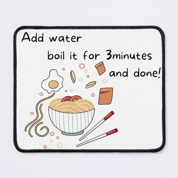 Item preview, Add water, boil it for 3 minutes and done! Your Ramen is ready now! Light ver. designed and sold by wSmileFlowerw.