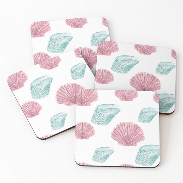 Item preview, Pastel Seashells designed and sold by elleinadesigns.