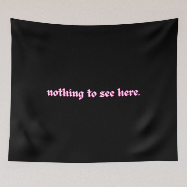Item preview, nothing to see here designed and sold by smokelikeagirl.