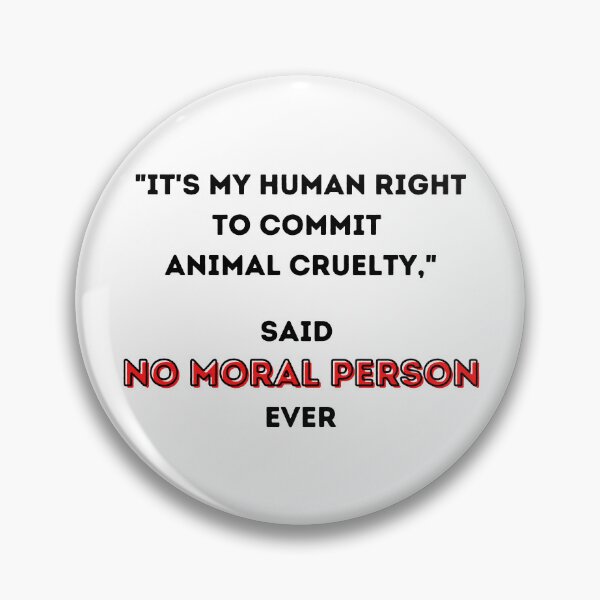 Item preview, Anti Animal Cruelty Design  designed and sold by WritetheWrongs.