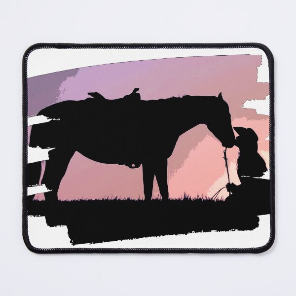 Item preview, Funny Girl kissing horse. designed and sold by Grafteem.