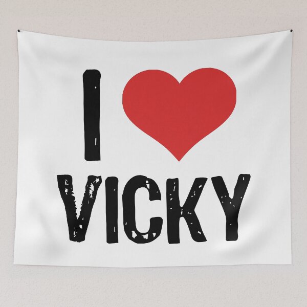 Item preview, I Love Vicky designed and sold by The "I Love Everything" Shop.