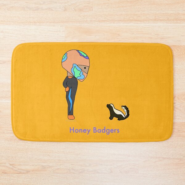 Item preview, Honey badgers - F1 Driver - DoodleAndDrive designed and sold by DoodleAndDrive.