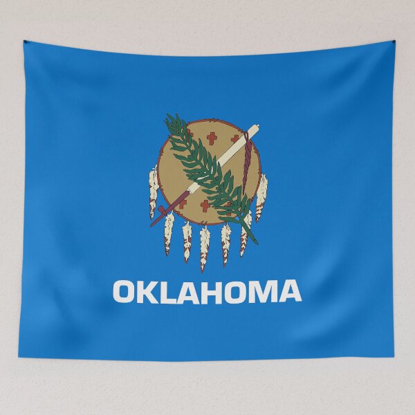 Item preview, OKLAHOMA Flag Phone Cases and other Gifts (1) designed and sold by mpodger.