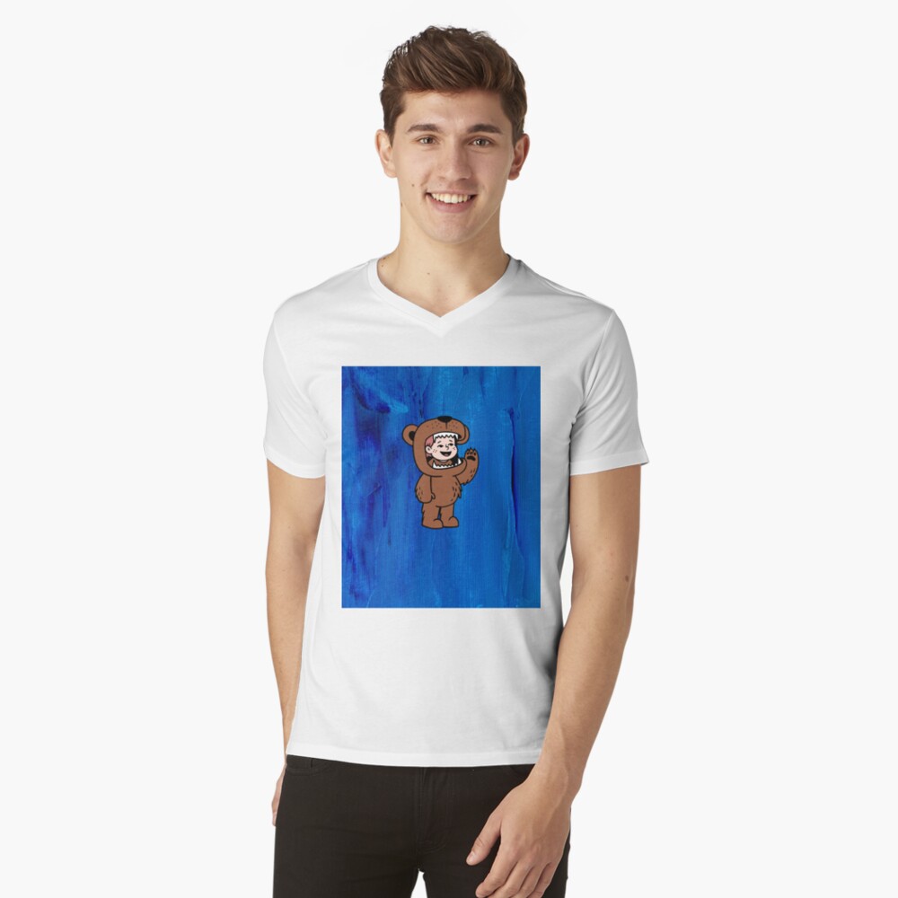 Item preview, V-Neck T-Shirt designed and sold by JiggsFashion.