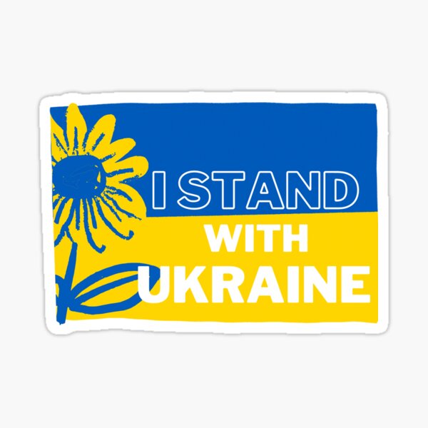 Item preview, I stand with Ukraine designed and sold by FettyDesigns.