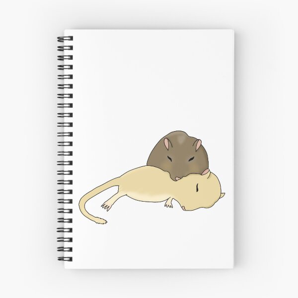 Item preview, Cute Sleeping gerbils snuggled together  designed and sold by Becky-Marie.