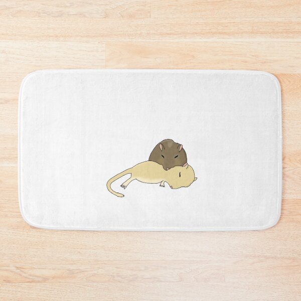 Item preview, Cute Sleeping gerbils snuggled together  designed and sold by Becky-Marie.