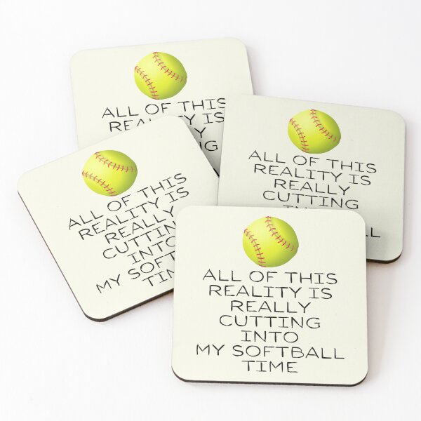Item preview, All Of This Reality Is Really Cutting Into My Softball Time designed and sold by AliSupply.