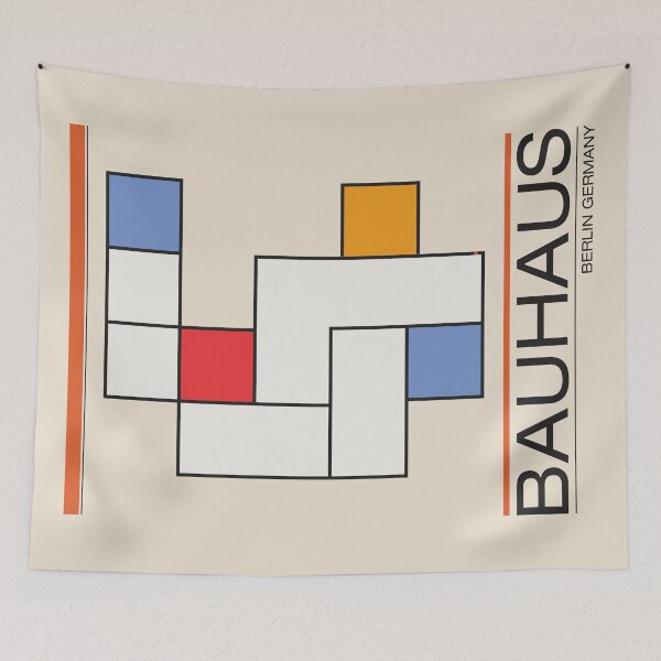 Item preview, Bauhaus - Retro / Art Deco architecture discipline from Berlin, Germany - Available in posters, etc - Shapes designed and sold by ArcFoundationCo.