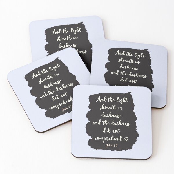 Item preview, And the Light Shineth in Darkness, Gospel of John 1:5 designed and sold by IceCreamMuseum.