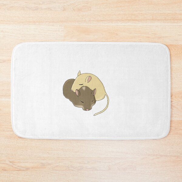 Item preview, Two cute gerbils snuggled sleeping designed and sold by Becky-Marie.