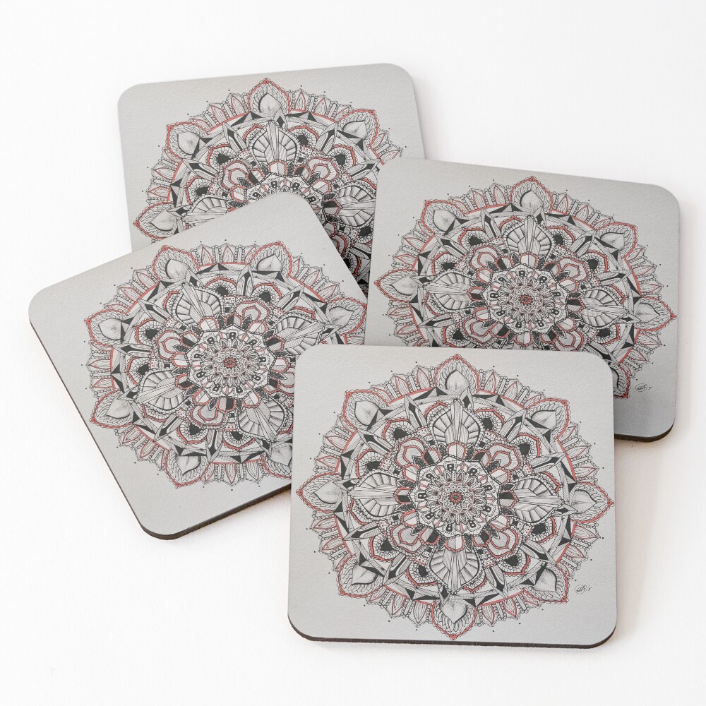 Aperçu de l'œuvre Dessous de verre (lot de 4) créée et vendue par PathosArt.