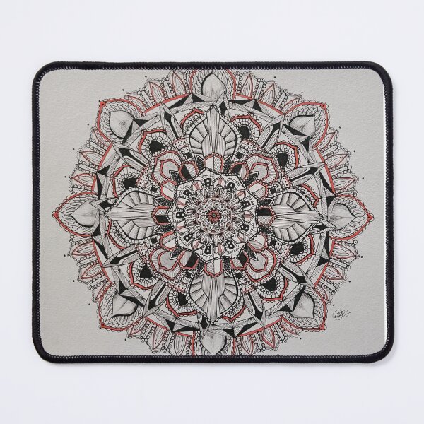 Item preview, Red Petals Mandala designed and sold by PathosArt.
