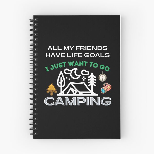 Item preview, All My Friends Have Life Goals I Just Want To Go Camping designed and sold by cadillacmt.