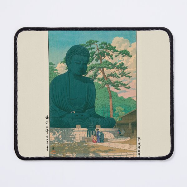 Item preview, Great Buddha at Kamakura 1930 - Kawase Hasui designed and sold by TeeARTHY.