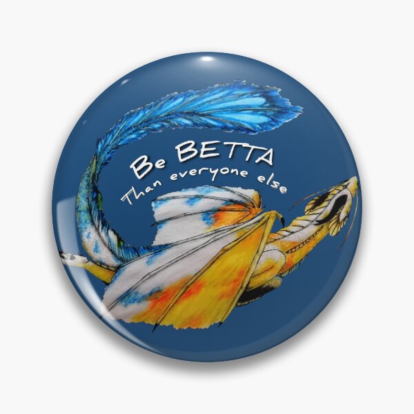 Item preview, Betta Fish Dragon designed and sold by Lycoris ArtSpark.