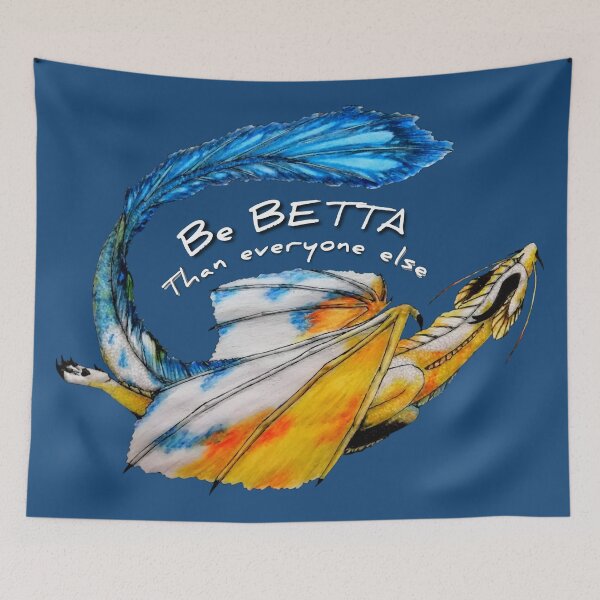Item preview, Betta Fish Dragon designed and sold by Lycoris ArtSpark.