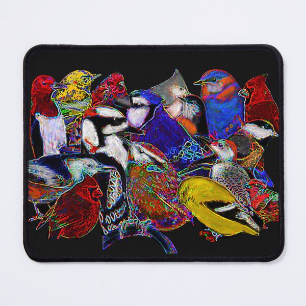 Item preview, MY BEST BACKYARD BIRDS VIVID designed and sold by THE AMERICAN TEEVANGELIST.