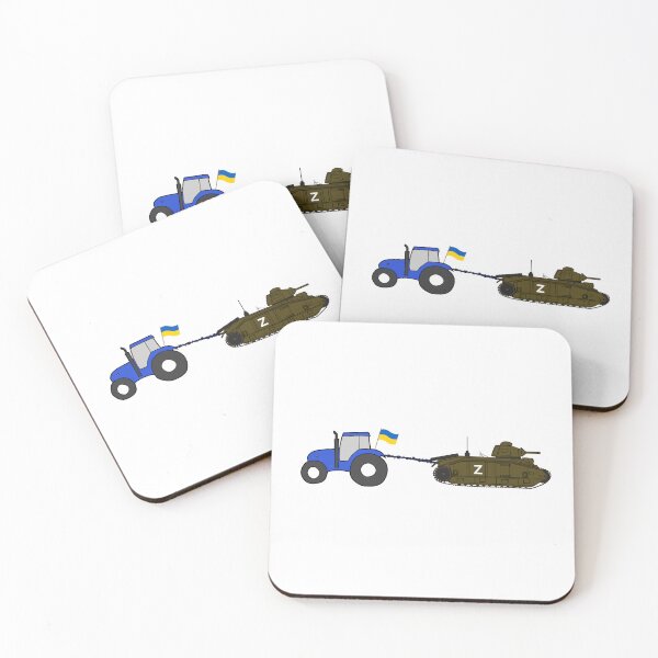 Item preview, Ukrainian Farmer Towing Russian Tank designed and sold by Kiki Art.