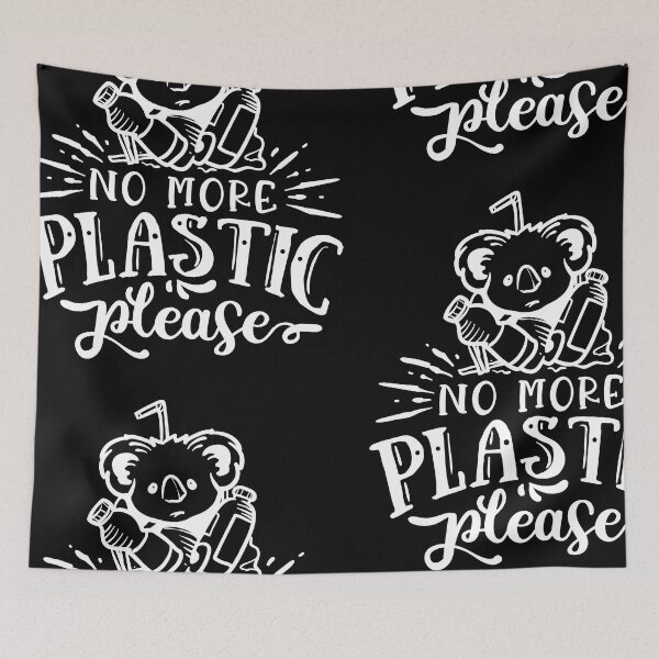 Item preview, no more plastic please - earth day designed and sold by JaMatt1983.