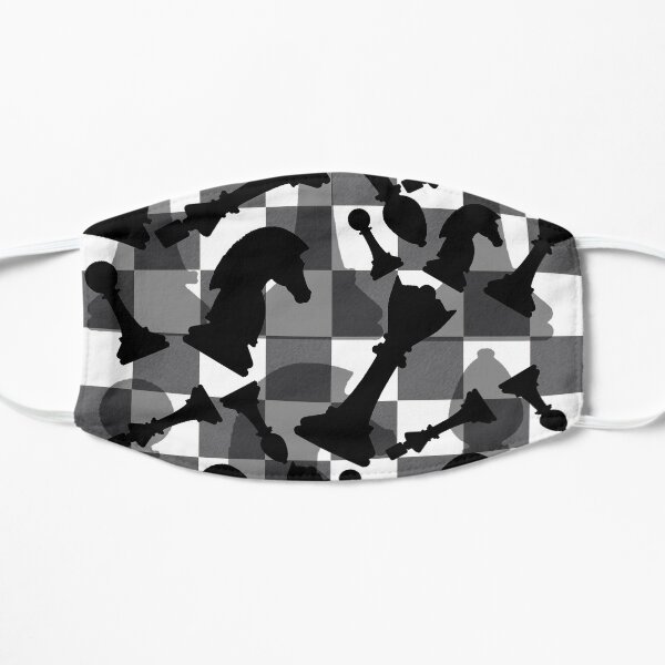 Chess Pieces Flat Mask