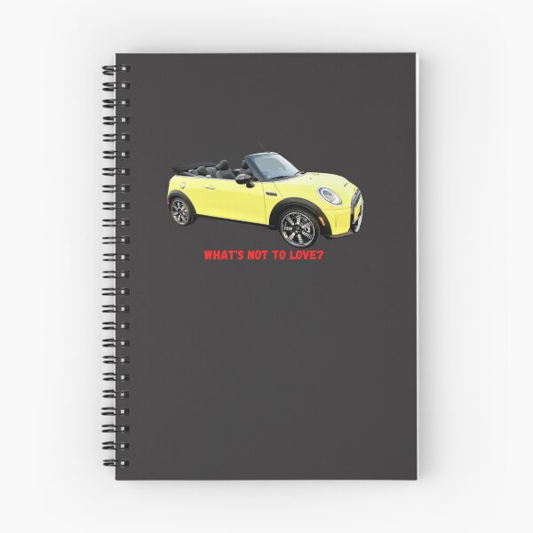 Item preview, Yellow Mini Cooper Convertible, What's not to Love? designed and sold by Pure9Design.