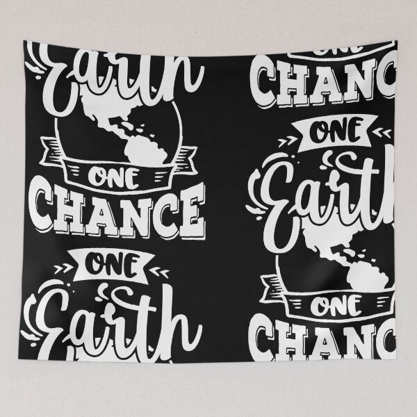 Item preview, one earth one chance - earth day designed and sold by JaMatt1983.