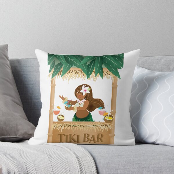 Item preview, Beautiful hawaiian girl serving frit juice: Dune designed and sold by atktdesigns.