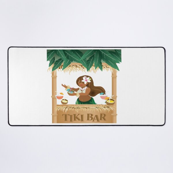 Item preview, Beautiful hawaiian girl serving frit juice: Dune designed and sold by atktdesigns.