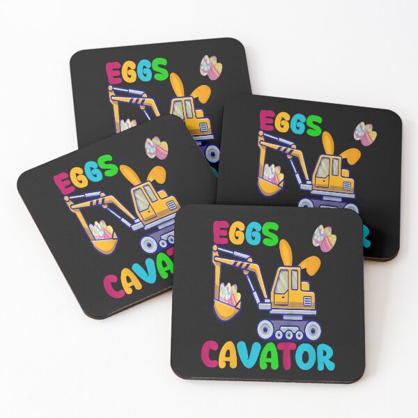Item preview, Funny Kids Eggscavator Happy Easter Excavator Hunting Egg designed and sold by RahmaniArt.