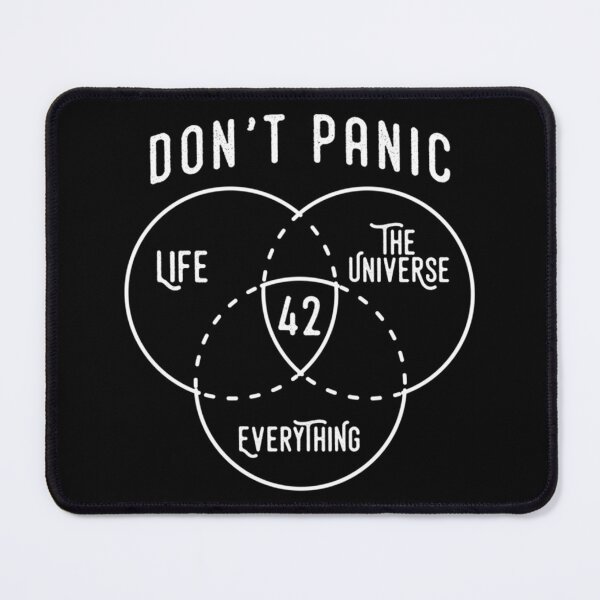 Item preview, 42 The Answer To Life Universe And Everything Zipped Hoodie designed and sold by elliottbow.