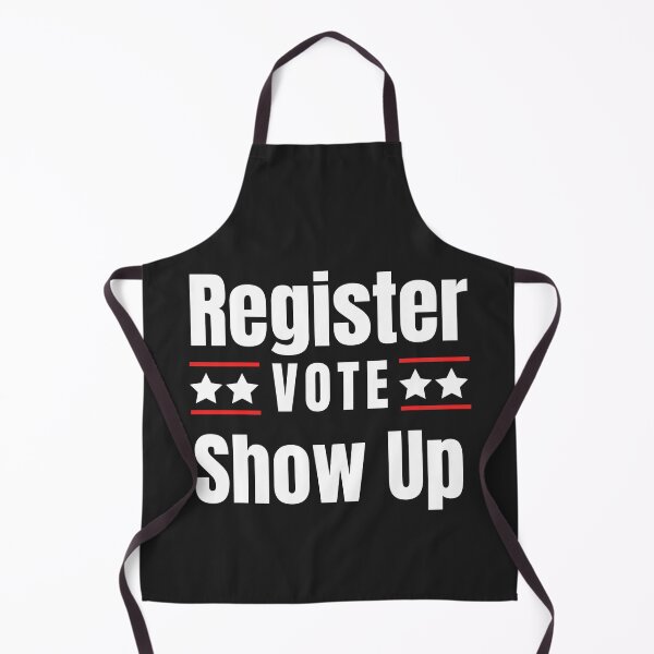 Item preview, Register Show Up Vote Blue Letters Special Design designed and sold by limos.