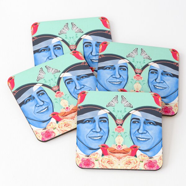 Item preview, Tango Blue Gardel Pop Art with Birds and Flowers designed and sold by infinitetango.