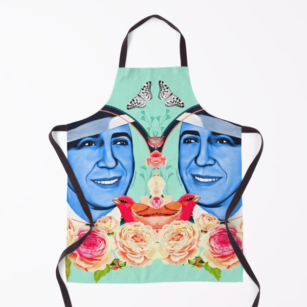 Item preview, Tango Blue Gardel Pop Art with Birds and Flowers designed and sold by infinitetango.