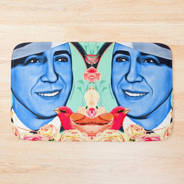Item preview, Tango Blue Gardel Pop Art with Birds and Flowers designed and sold by infinitetango.