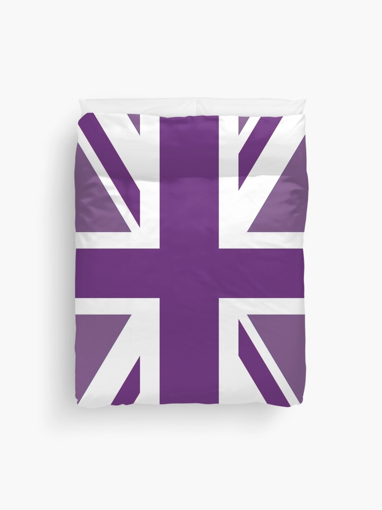 purple union jack flag