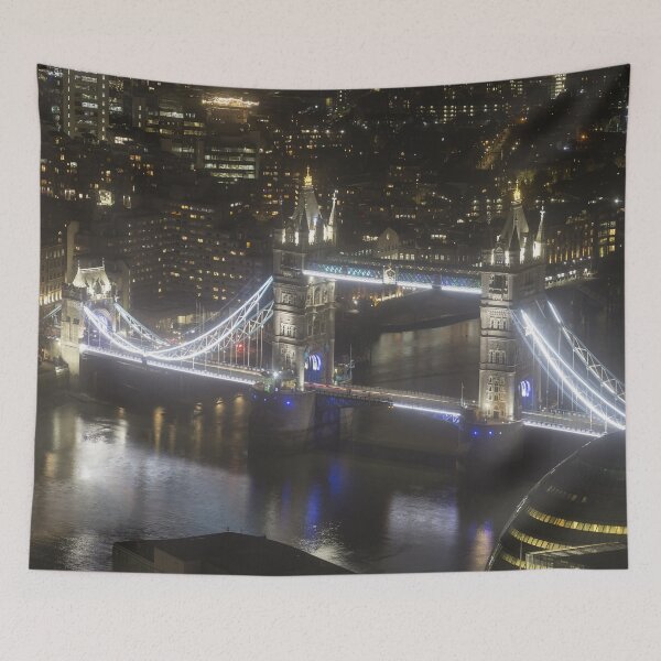 Item preview, Tower Bridge Night Vista designed and sold by Londonimages.