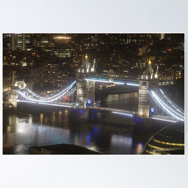 Item preview, Tower Bridge Night Vista designed and sold by Londonimages.